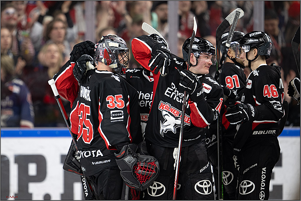 PENNY DEL 1; Kölner Haie - Düsseldorfer EG ; Köln, 16.02.2025